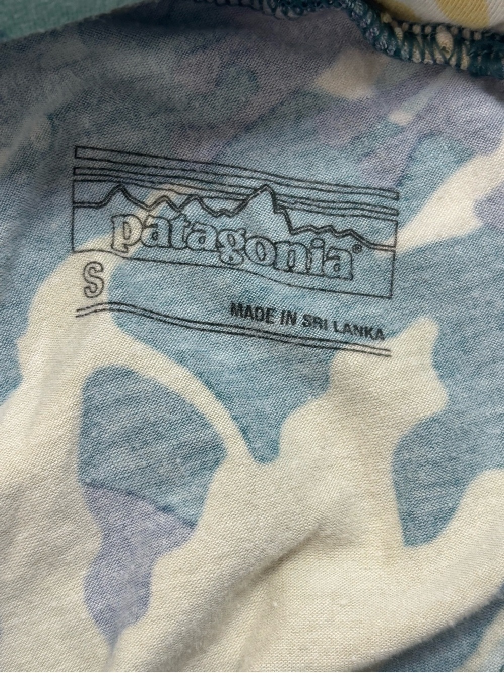 Patagonia Midi Halter Dress Tropical Floral Print Cotton Granola Girl Camping - Picture 6 of 7